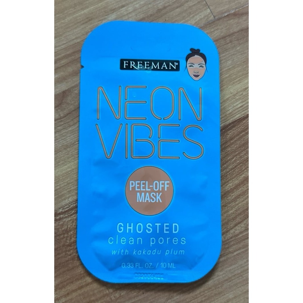 Freeman Neon Vibes Face Mask 0.33 Fl. Oz Peel Off Mask